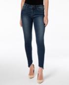 Articles Of Society Sammy Frayed Asymmetrical Skinny Jeans