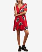 Volcom Juniors' April March Printed Lace-up Dress