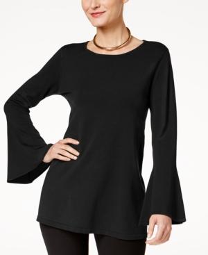 Alfani Bell-sleeve Tunic Sweater, Created For Macy's