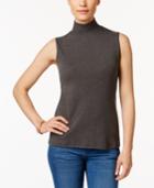 Karen Scott Mock-neck Tank Top, Created For Macy's