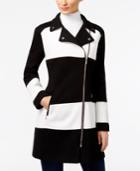 Inc International Concepts Colorblocked Moto Jacket, Created For Macy's