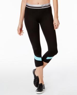 Calvin Klein Performance Logo Waistband Capri Leggings