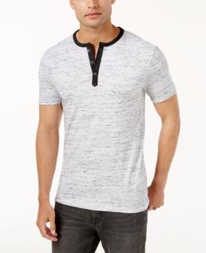 Calvin Klein Jeans Men's Heathered Henley
