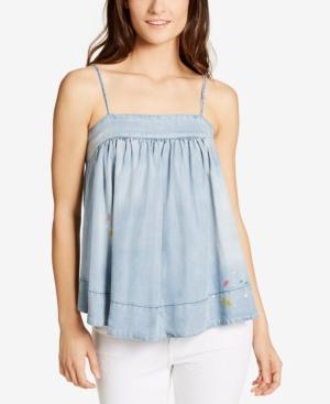 William Rast Moore Paint-splatter Camisole