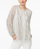 Cr By Cynthia Rowley Lace-trim Top, Only At Macy's