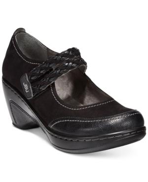 Jbu Women's Emerald Too Mary Jane Wedges Women's Shoes
