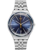 Swatch Unisex Swiss Star Chief Stainless Steel Bracelet Watch 41mm Yws402g