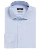 Boss Men's Regular/classic-fit Striped Cotton Dress Shirt