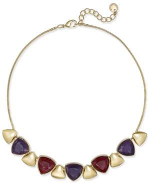 Charter Club Gold-tone Sugar Beet Statement Necklace, Only At Macy's