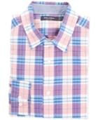 Nautica Slim-fit Rocco Plaid Button-front Long-sleeve Shirt