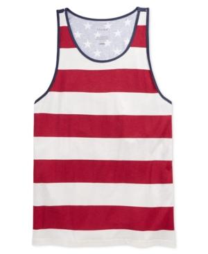 Tavik Men's Colorblocked Star Stripe-print Tank