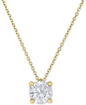 Diamond Pendant Necklace (1 Ct. T.w.) In 14k Gold