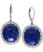 Effy Lapis Lazuli Drop Earrings (24-1/2 Ct. T.w.) In Sterling Silver
