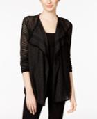 Calvin Klein Sheer-stripe Flyaway Cardigan