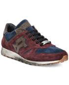 John Galliano Verni Suede Low-top Sneakers Men's Shoes