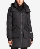 Dkny Hooded Down Puffer Coat, Created For Macy's