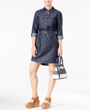 Tommy Hilfiger Belted Denim Shirtdress