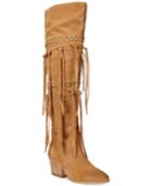 Dolce By Mojo Moxy Toreador Over-the-knee Fringe Boots Women's Shoes