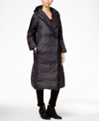 Eileen Fisher Shawl-collar Hooded Puffer Coat
