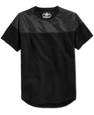 American Rag Men's Activate Nylon-pieced T-shirt, Only At Macy's