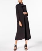 Eileen Fisher Tencel Blend Open-front Duster Jacket