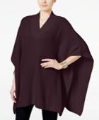 Style & Co. V-neck Sweater Poncho, Only At Macy's