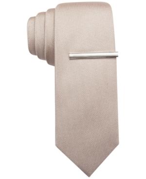 Alfani Mens Tan Classic Tie, Only At Macy's