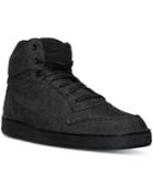 Nike Men's Court Borough Mid Premium Casual Sneakers From Finish Line