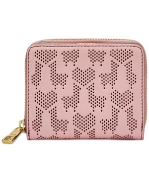 Fossil Emma Rfid Perforated Mini Wallet