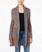 American Rag Juniors' Marled Pointelle Cardigan, Only At Macy's