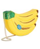 Betsey Johnson Lets Split Banana Crossbody