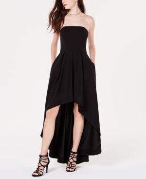 Speechless Juniors' Strapless High-low Dress