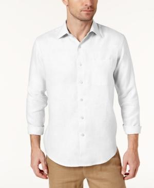 Tasso Elba Men's Linen Shirt, Created For Macy's