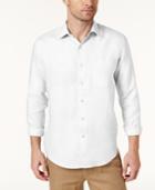 Tasso Elba Men's Linen Shirt, Created For Macy's