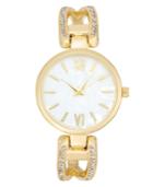 Charter Club Women's Gold-tone Bracelet Watch 32mm, Created For Macy's