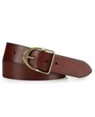 Polo Ralph Lauren Men's Accessories, Wilton Leather Equestrian D-ring Belt