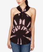 Lucky Brand Tie-dyed Halter Top