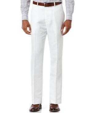 Perry Ellis Men's Big And Tall Linen Blend Pants