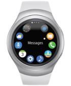 Samsung Unisex Gear S2 Smart Watch With 42mm Stainless Steel Case & White Sport Strap Sm-r7200zwaxar