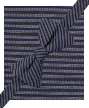 Alfani Spectrum Shirting Stripe Pre-tied Bow Tie And Pocket Square Set, Only At Macy's