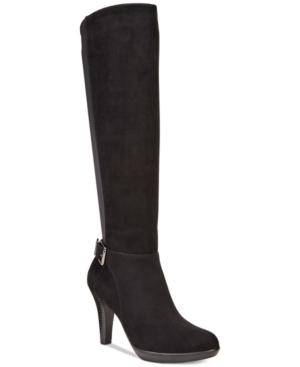 Alfani Women's Vennuss Wide-calf Dress Boots, Created For Macy's Women's Shoes