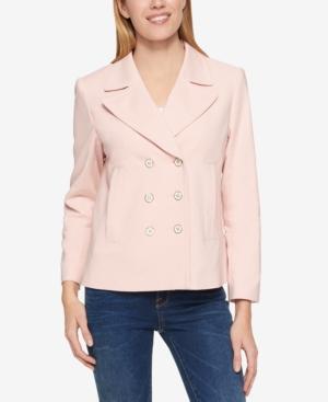 Tommy Hilfiger Double-breasted Jacket, Only At Macy's
