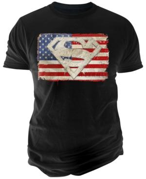 Changes Men's Superman Patch Graphic-print T-shirt