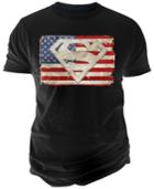 Changes Men's Superman Patch Graphic-print T-shirt