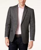 Tommy Hilfiger Men's Slim-fit Gray Herringbone Sport Coat