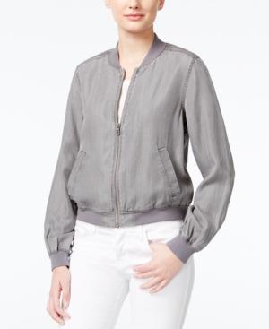 Jessica Simpson Shauna Crochet-trim Bomber Jacket
