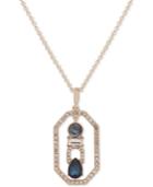 Ivanka Trump Gold-tone Crystal Adjustable 42 Pendant Necklace