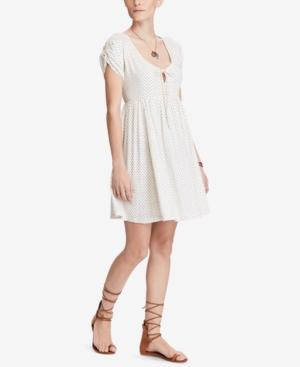 Denim & Supply Ralph Lauren Dotted Keyhole Dress