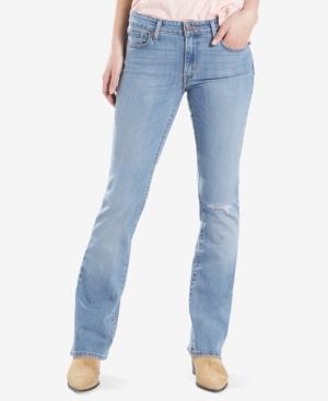 Levi's 715 Ripped Bootcut Jeans