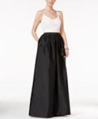 Adrianna Papell Beaded Two-piece Ball Gown